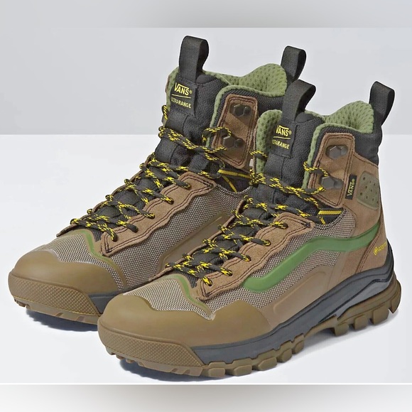Vans Other - Mens Vans UltraRange Defcon Exo Hi Goretex MTE-3 Hiking Brown Gum Boots Sz 9-12